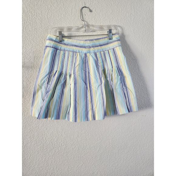 Y2k J. Crew Pleated Preppy Mini Skirt-4 - Picture 1 of 7